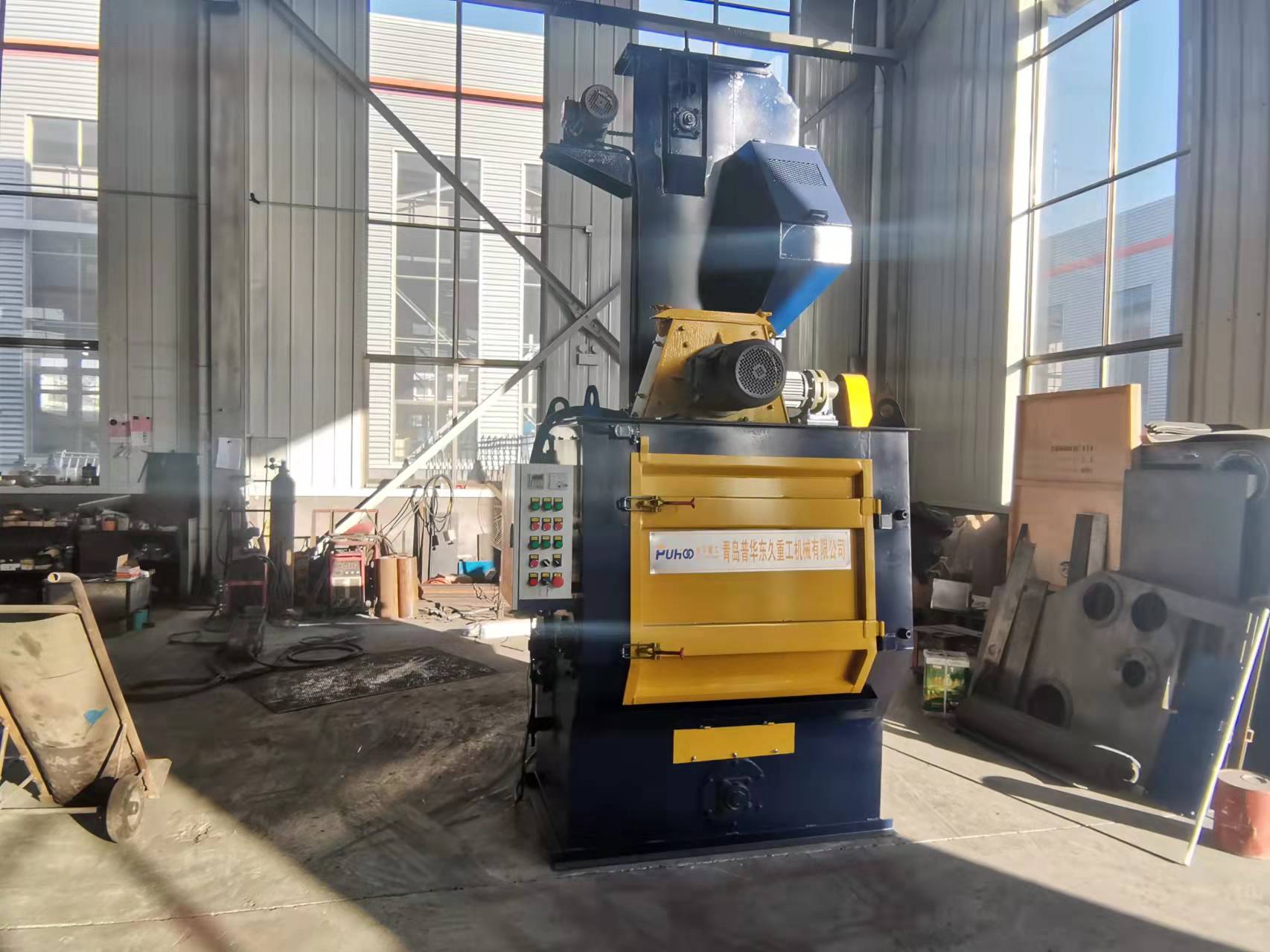 Ichangobva kugadzirwa crawler shot blasting machine