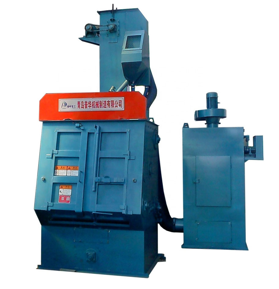 Rubber Belt Type Shot Blasting Machine yeBicycle Parts